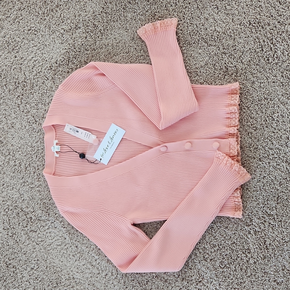 For Love & Lemons Cropped Cardigan